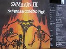 Samhain / Orig LP / November-Coming-Fire / Danzig Misfits Metallica ?