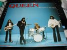 QUEEN A MESSAGE FROM THE PALACE, VERY RARE YELLOW SPLATTERED VINYL LP