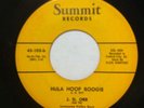 J. D. ORR, HULA HOOP BOOGIE ON SUMMITT 105 CENTRAL CITY KENTUCKY RARE ROCKABILLY
