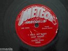 ELMORE JAMES I Believe/I Held My Baby Last Night METEOR 5000 78 RPM