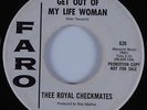 Funk Mod 45 ROYAL CHECKMATES Get Out Of My Life Woman FARO HEAR PROMO