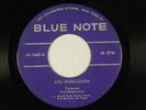 LOU DONALDSON jazz 45 CARAVAN / OLD FOLKS BLUE NOTE VG+