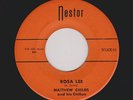 50s Philly Jump Blues MATTHEW CHILDS Rosa Lee/No Love NESTOR M- HEAR BOTH NOW