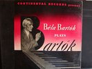 BELLA BARTOK Plays BARTOK Piano solos 78 rpm CONTINENTAL 12