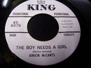 Junior McCants-Boy needs a girl /Help my love 45 rare deep northern soul promo