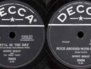 Buddy Holly 78 RPM DECCA Rockabilly Rock and Roll record That'll Be the Day
