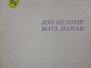 JIMI HENDRIX Maui, Hawaii LP *TMOQ RED* INSERT COLORED VINYL *FIRST PRESS*