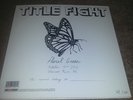 Title Fight Floral Green RECORD RELEASE lp /150 balance composure tigers jaw