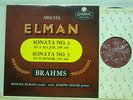 Mischa Elman BRAHMS Violin Sonatas No.2 & 3 - London LL 1630