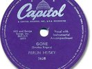 FERLIN HUSKY Rock'n Roll 78 RPM Record. Gone/Missing Persons