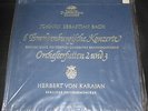 J.S. BACH 6 Brandenburg Concertos / KARAJAN / DGG 3 LP Box Set 138 976/78 Stereo
