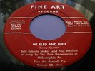 BLACK GOSPEL / SPIRITUAL 45: ZION HARMONAIRES, FINE ART LABEL, 