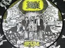 NAPALM DEATH LP - SCUM EARACHE RECORDS  UK PRESS,PICTURE D. ,MOSH 003PD 2006 LTD