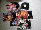 W.A.S.P. - Vinyl records LPs lot.