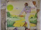 ELTON JOHN: Goodbye Yellow Brick Road LP (UK 2 LPs, yellow vinyl issue, tri-fol