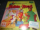 Disneyland Records ROBIN HOOD Vintage Vinyl Record with Book 33RPM Cool