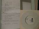 RUTS DC Weak Heart/Militant (Bohemian) Promo only 7' with press release. Rare.