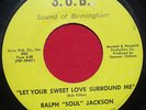 Ralph Soul Jackson Let Your Sweet Love Match Box northern deep soul 45 HEAR