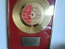 Queen Bohemian Rhapsody Single goldene Schallplatte 24 Karat gerahmt KEIN RIAA