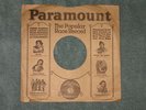 1923-1924? PARAMOUNT RECORDS 78 rpm Paper Sleeve 10