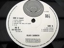 Black Sabbath  DEBUT1ST LP UK LARGE  SWIRL LABEL 1Y1 / 2Y1 PLAYS EXCELLENT PLUS
