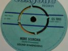 SOUND DIMENSION MORE SCORCHA / LENNIE HIBBERT VILLAGE SOUL 45 BLUE COXSONE