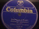 LONDON STRING QUARTET:Borodin NOCTURNE+Frank Bridge arranged LONDONERRY AIR  78