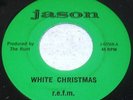 r.e.f.m.(AKA PATTI SMITH)-White Christmas 1978 Original 45 w/LINK CROMWELL JASON