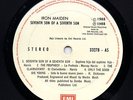 IRON MAIDEN-SEVENTH SON OF A SEVENTH SON-RARE GUATEMALA LP