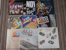 9 VINYL LPs - NOW THATS WHAT I CALL MUSIC -NOs 1 - 8 plus xmas album