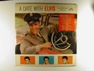 ELVIS PRESLEY Lp A DATE WITH ELVIS   RCA 2011 mono VG+ to VG++