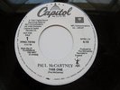 Paul McCartney THIS ONE Rare 1989 US Capitol White Label Promo Only 45 Beatles