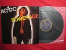AC DC Powerage Albert Blue Vinyl LP Bon Scott Album