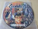 Crematory - Illusions PIC LP First Press Peaceville MASS LP 080 1991 RARE