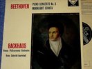 Backhaus+Schmidt-Isserstedt. Beethoven (Concerto 3; Sonata). Decca SXL 2190 wb