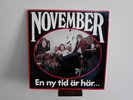 November-En Ny Tid Ar Har(Very Rare Original Swedish LP)  Free Shipping
