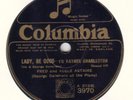 *(SCARCE) FRED ASTAIRE + GEORGE GERSHIN - I'D RATHER CHARLESTON - COLUMBIA 3970