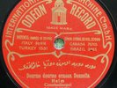 3 VERY RARE Turkish Ladino 78 RPM Records in Odeon Fonotipia Label Ca. 1910