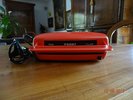MANGE DISQUE ( PENNY ) ROUGE ETAT NEUF PILES ET SECTEUR
