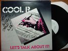 COOL R Let's Talk About It 1986 Boogie Funk Soul Lp Near Mint Rare Private Press