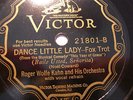 Roger Wolfe Kahn and his Orchestra Victor 21801-A-B