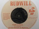 ROMAN STEWART & HEPTONES - RAIN A FALL -  1970's RUDWILL 7