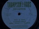 Roman Stewart & Linval Thompson - Rice And Peas, Sufferer's Feast UK orig 12