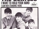 Beatles Capitol 45 and Picture Sleeve PS I Want To Hold Your Hand 1964 Original