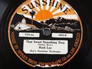 RUTH LEE Ory's SUNSHINE Orchestra 3002 78rpm (Spikes Bros.)Maybe Some Day/ Sweet