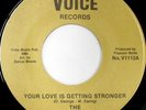 rare Northern Soul 45 FOUR VOICES on VOICE Hear