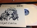 OFF LIVE AT 9:30 CLUB LP WHITE VINYL RARE OOP BLACK FLAG