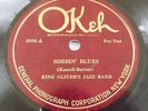 KING OLIVER'S JAZZ BAND Sobbin' Blues / Sweet Lovin' Man OKEH 4906 78RPM