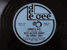 DIZZY GILLESPIE JOE CARROLL Umbrella Man / Stardust DEE GEE  78 3607 Percy Heath
