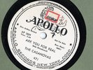 the Casanovas Apollo 471 E promo R&B 78 Are You For Real b/w That's All
